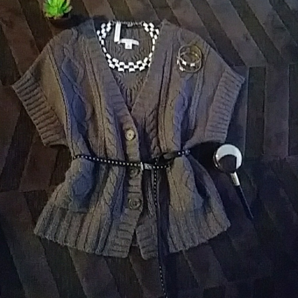 Brown Knit Sweater